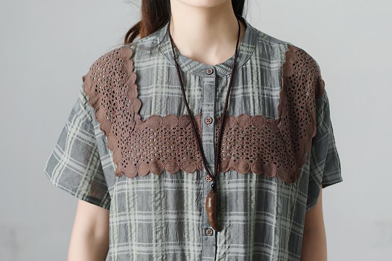 Summer Loose Short Sleeve Casual Dresses For Women