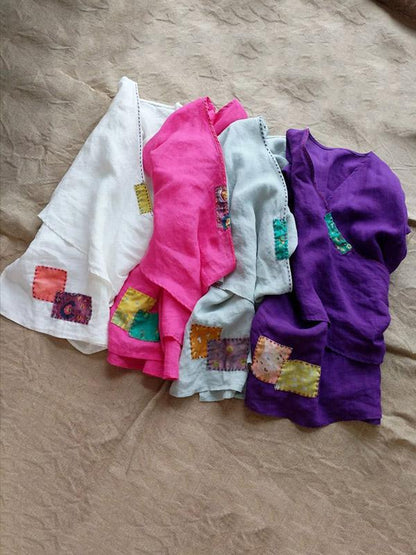 Vintage Ramie Cotton Shirt
