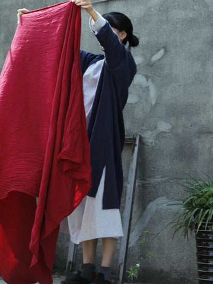 BIG COTTON SOLID LONG SHAWL