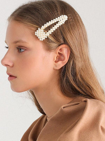 Faux Pearl Hair Clip