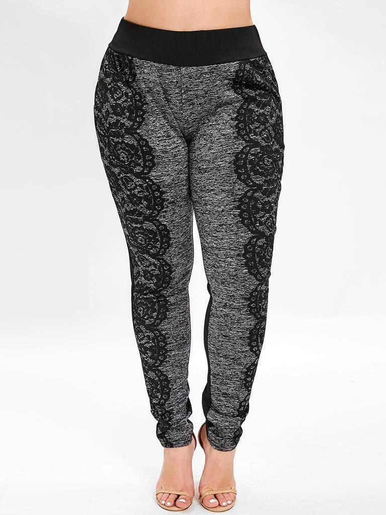 Printed Floral Casual Comfortable Pants
