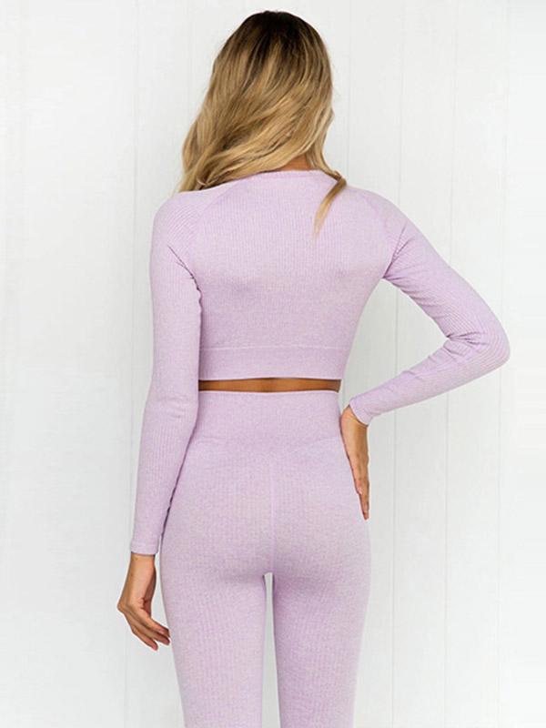 Solid Sports Yoga Jumpsuits