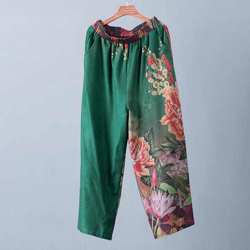 Buykud Comfortable Soft Floral Printed Two Piece Suit