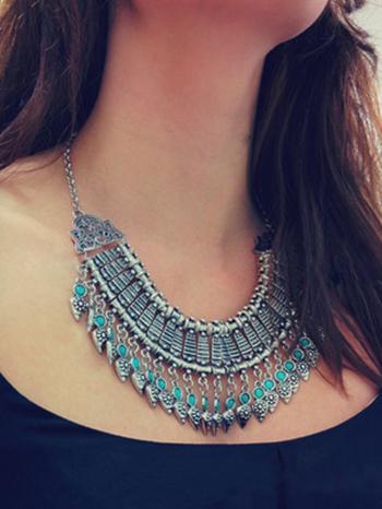 Vintage Coin Tassels Necklaces Accessories