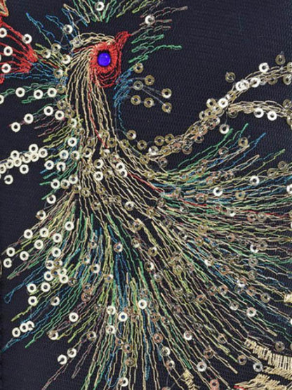 Peacock Embroidery Ethnic Bag