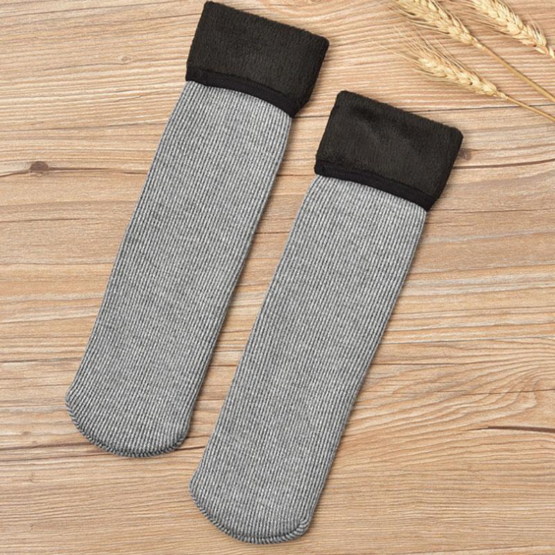 Cotton Wool Casual Keep Warm Bright Silk Women Socks