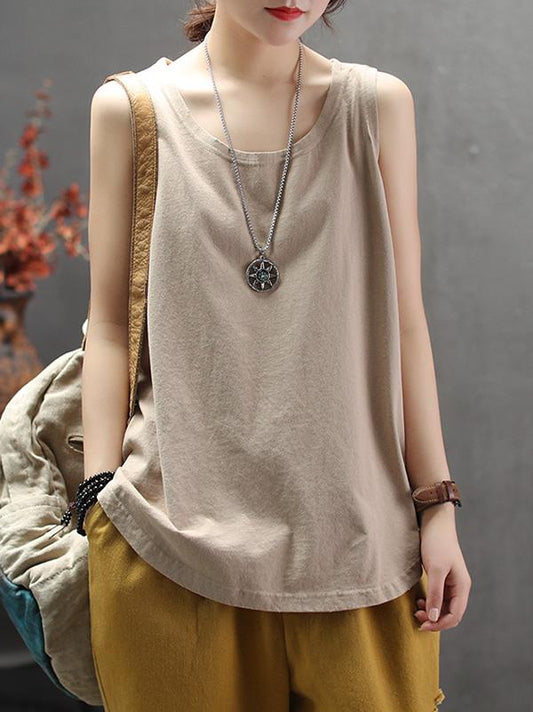 Comfortable Pure Color Camisole