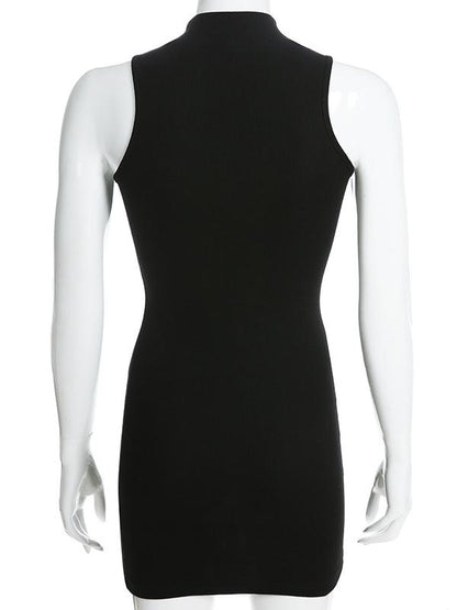 Sleeveless Bodycon Mini Dress