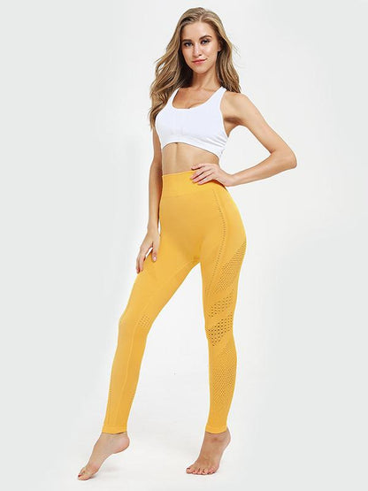 Seamless Buttock Moisture Absorption Sweat Sports Leggings