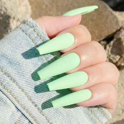Ballet solid matte PRESS ON NAILS