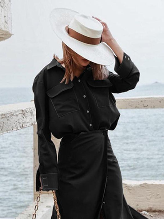 Fashion Long Sleeves Blouse Shirt Tops