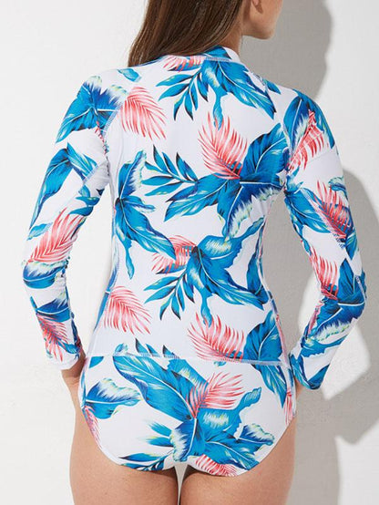 Tight Electic Printed Wetsuit