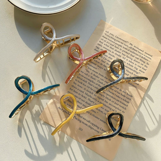 Retro cross geometry Hair Clips