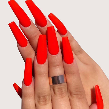 Ballet solid matte PRESS ON NAILS