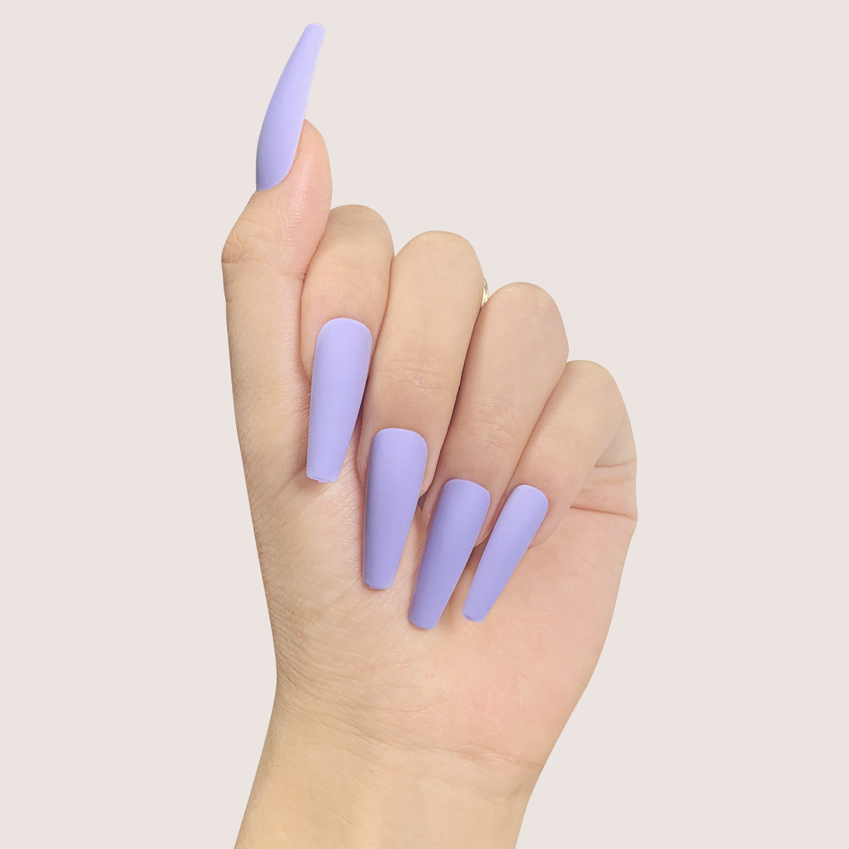 Ballet solid matte PRESS ON NAILS