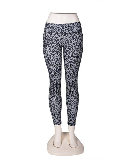 Leopard Printed With Pocket Yoga Leggings