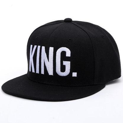 Fashion KING QUEEN Couple Cap Three Colors to Choose