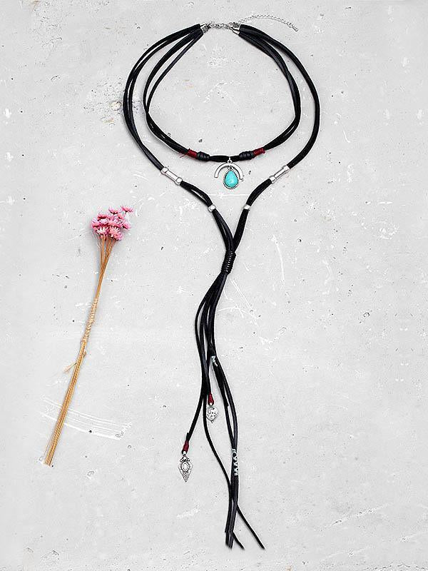 Bohemian Blue turquoise Necklaces Accessories