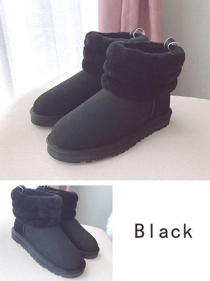 2018 Winter Waterproof Artificial Fur Warm Boots Uggs