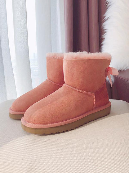 Short Tube Pure Wool Snow Boots Uggs