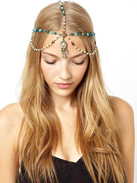 Bohemia Tophus Tassels Headwear Accessories