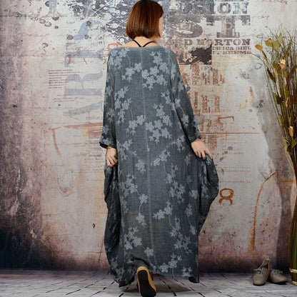 Loose Cotton Linen Dress