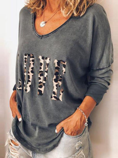 Round Neck Printed T-shirt