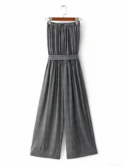 Sexy Strapless Bandage Jumpsuits