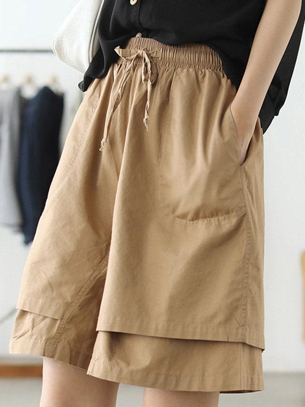 Original Irregularity Wide Leg Shorts
