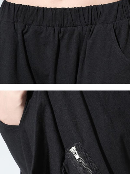 Loose Short Harem Pants