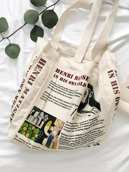 Matisse Portrait Canvas Big Bag