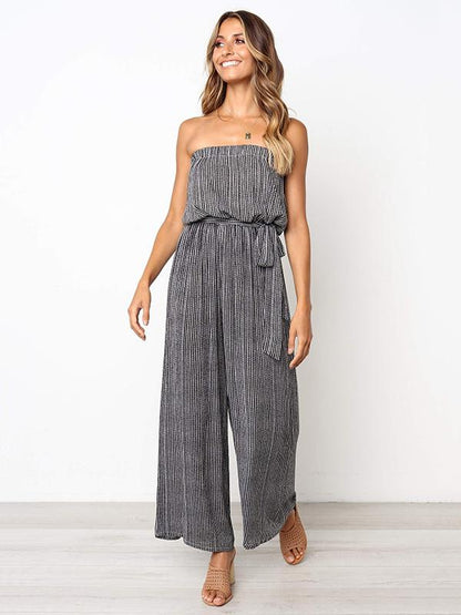 Sexy Strapless Bandage Jumpsuits