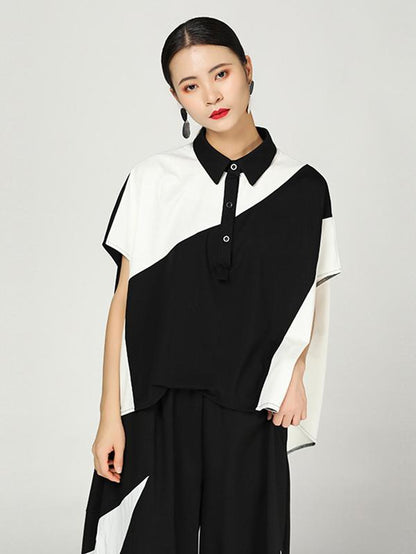 Irregular Split-joint T-shirt