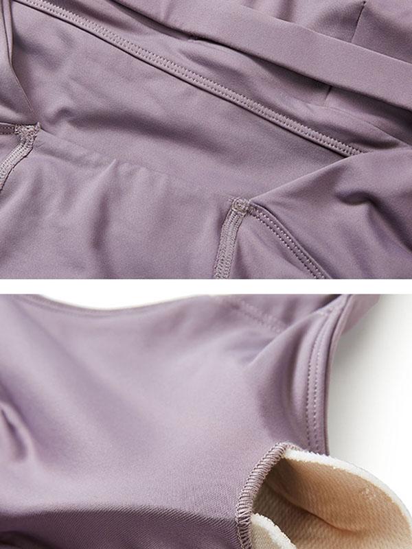 Sexy Backless Solid Yoga Jumpsuits