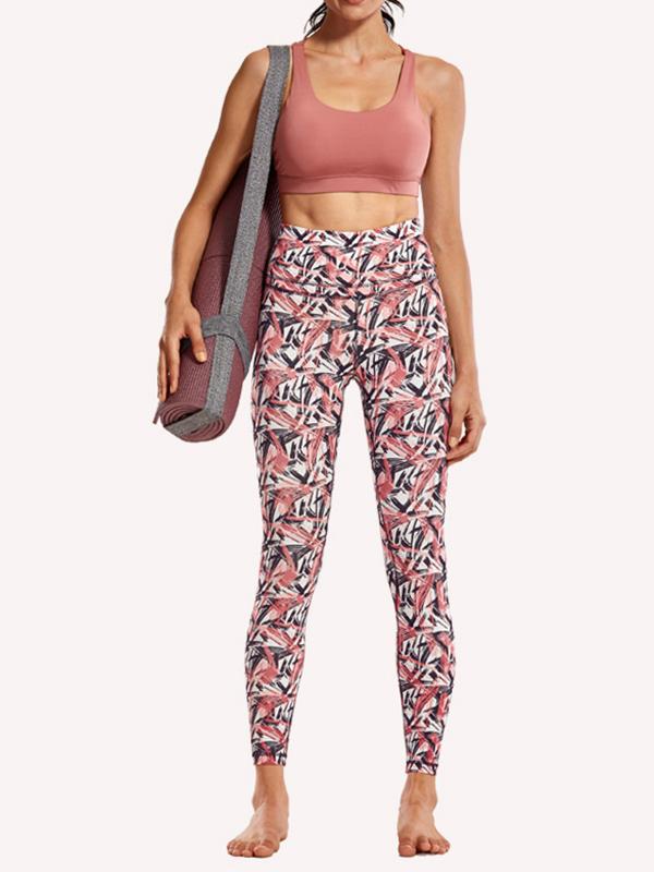 Naked Camouflage Floral Empire Ninth Pants Leggings