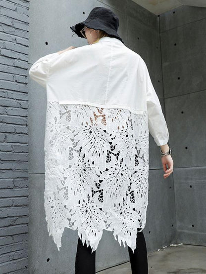 Loose Hollow Out Shirt