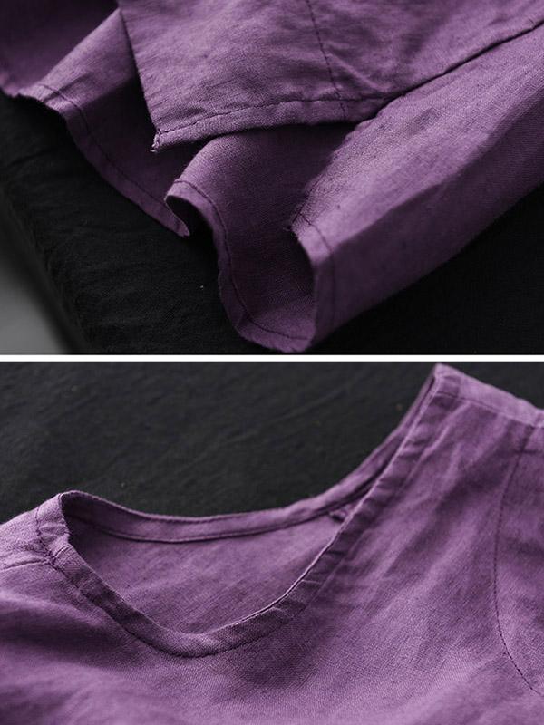 Original Solid Sleeveless Round-Neck Vest
