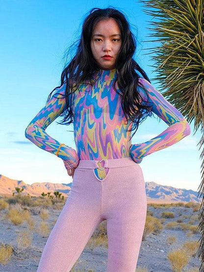 Long Sleeve Skinny Bodysuits