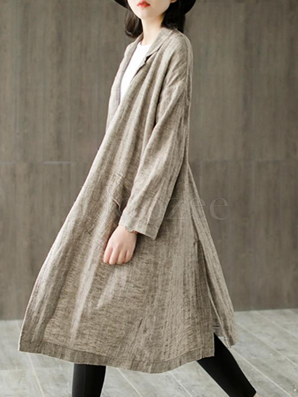Retro Linen Outwear