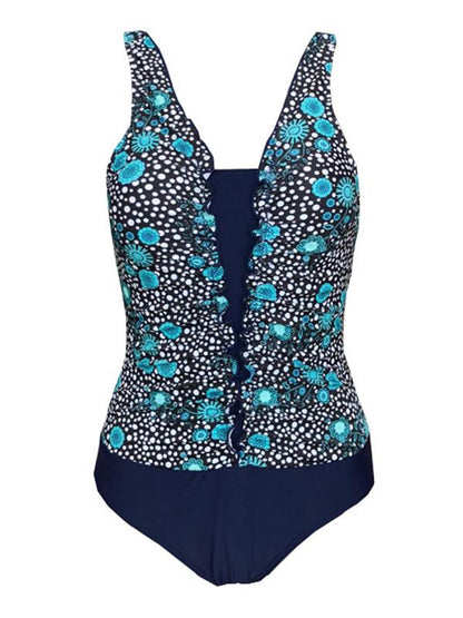 Digital Printed One-piece Swimsuit