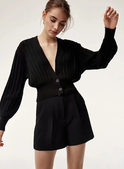 Fashion Knit Long Sleeves Sweater Tops