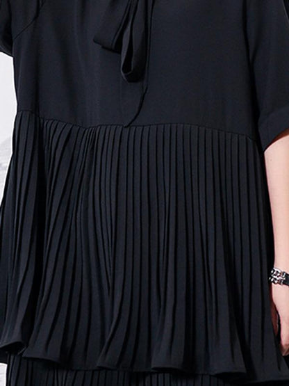 Elegant Ruffled Layered Dress