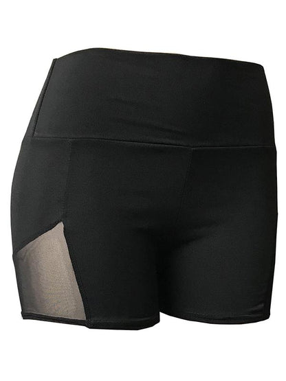 Gauze Split-joint Sports Shorts