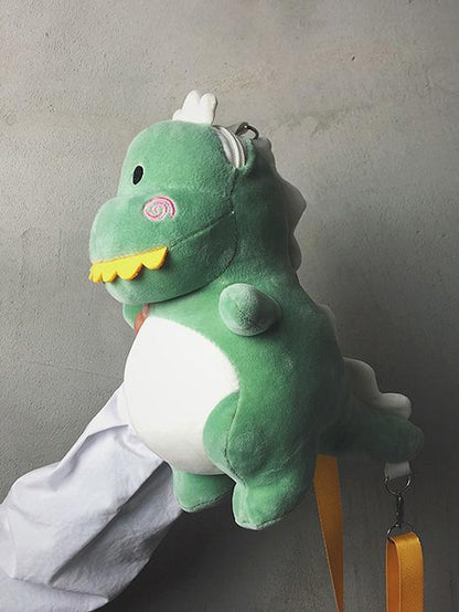 Cotton Pretty Little Dinosaur Plush Bag