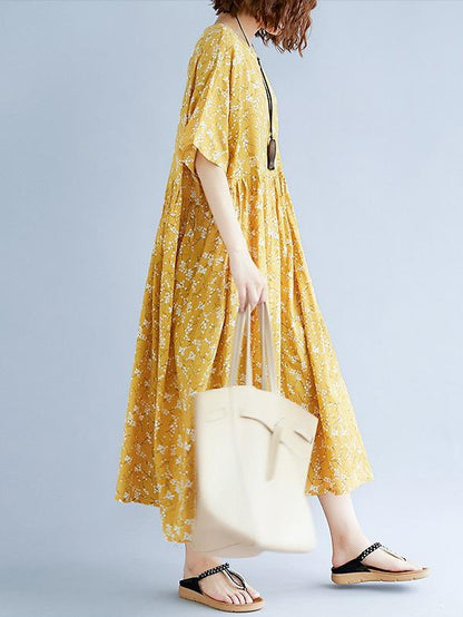 2019 Summer New Loose Printed Dress