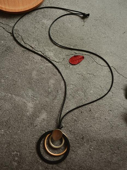 Simple Circle Series Necklace