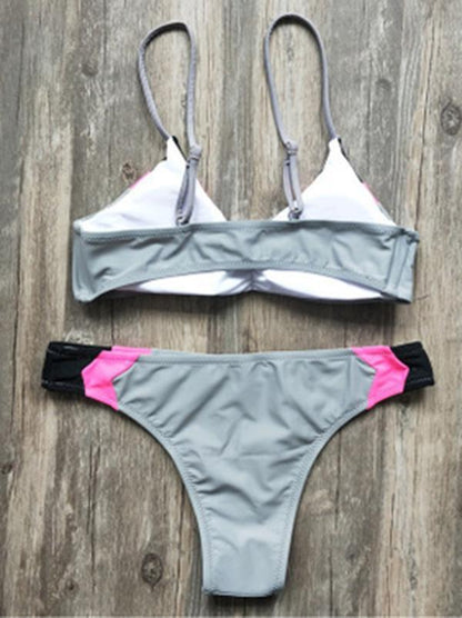 Spaghetti Straps Bikinis Swimwear