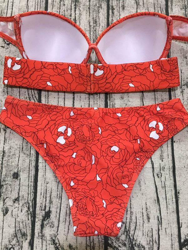 Sexy Two-pieces Bikinis Swimwear