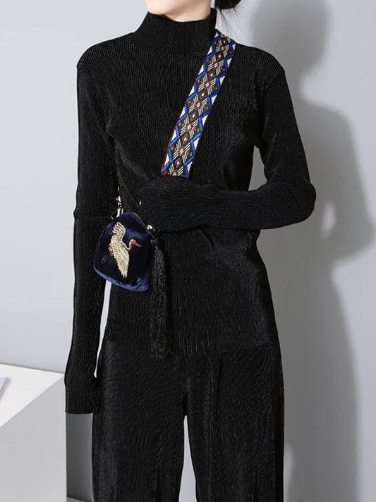 7 Colors Comfortable Velvet Slim Tops