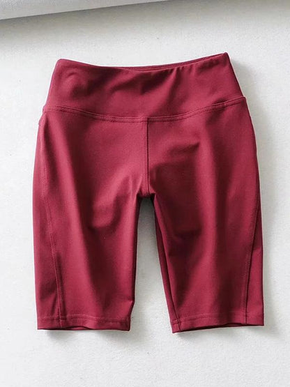 Solid Empire Leggings Yoga Shorts Bottoms